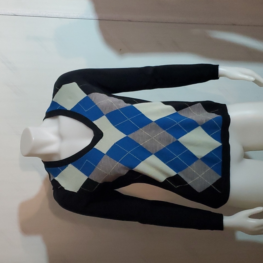Argyle sweater